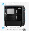Boitier AEROCOOL KLAW RGB