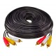 Cable 3 RCA vers 3 RCA 20M