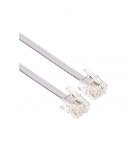 Cable RJ11 pour Téléphone Fixe - 10M