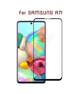 Samsung A71 - Protection FULL SCREEN GLASS - Noir
