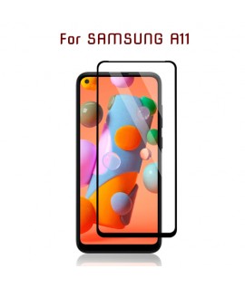 Samsung A11 - Protection FULL SCREEN GLASS - Noir