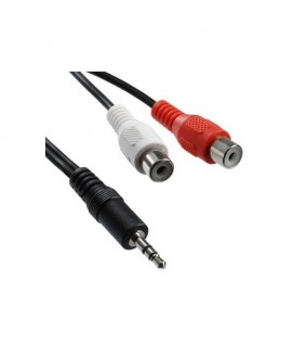 Cable Audio Jack Male Vers 2 RCA Femelle 1,5M