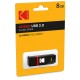 Clé USB 8 Go KODAK USB 2.0 CLASSIC K102 SERIES