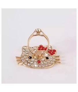 Mobile Phone Ring Stent Hello Kitty