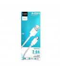 Cable Micro USB 1m 2A CASIM A-C01