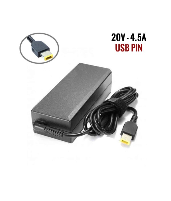Chargeur Pc - LENOVO - 20V 4.5A USB PIN