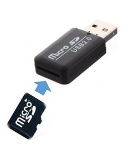 Lecteur de Carte Mémoire Micro SD USB 2.0