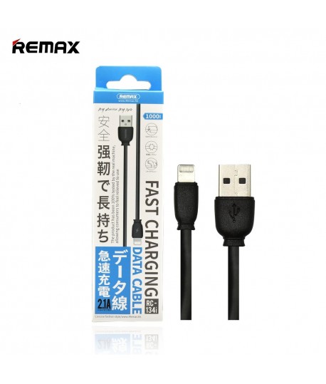 Cable USB Lightning 1m 2.1A REMAX RC-134i