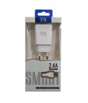 Chargeur Micro USB 2.4A 2xUSB TX