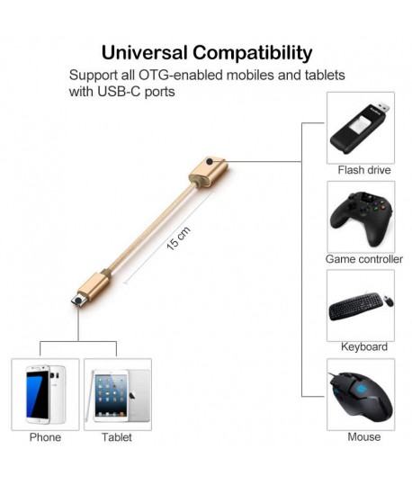 Adaptateur OTG - Type C vers USB 2.0