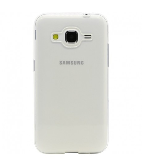 Etui en Silicone pour Samsung Galaxy Core Prime G360 / Transparent