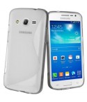 Etui en Silicone pour Samsung Galaxy Core 2 G355 / Transparent