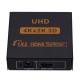 Splitter HDMI 2 Ports 4K 3D