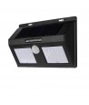 Projecteur 40 LED 10W avec Panneau Solaire et Détecteur de Mouvement