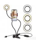 Ring Light avec Support Pour Smartphone