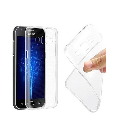 Etui en Silicone pour Samsung Galaxy J2 / Transparent