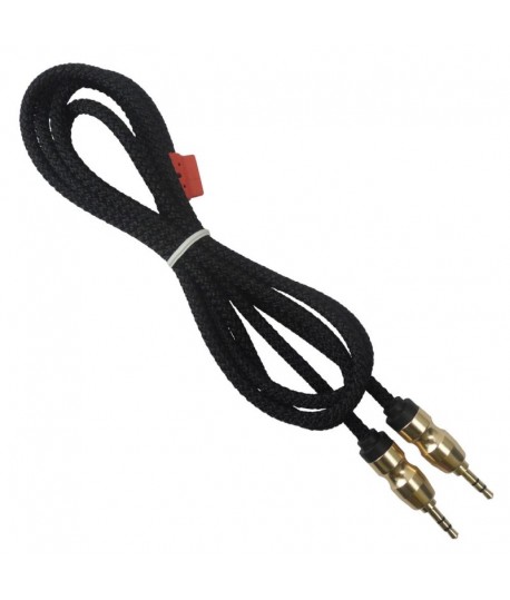 Cable Auxiliaire Jack to Jack 1m 3 Bande