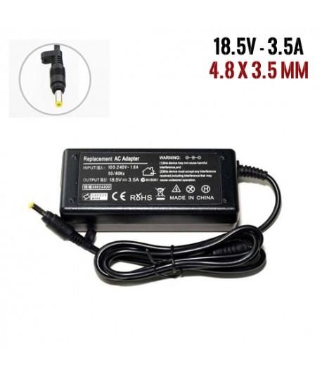 Chargeur Pc - HP - 18.5V 3.5A