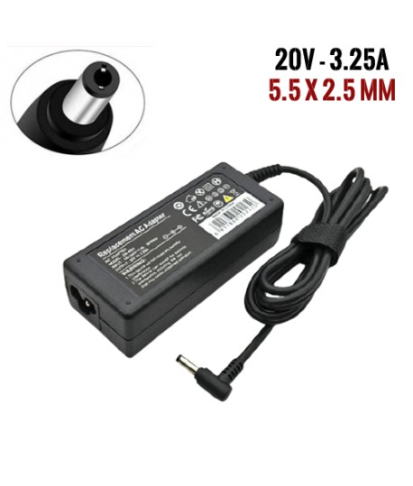 Chargeur Pc - LENOVO - 20V 3.25A