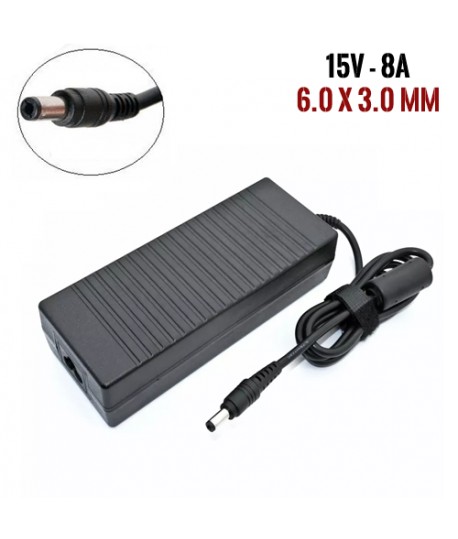 Chargeur Pc - TOSHIBA - 15V 8A - Bec 6.0x3.0mm