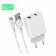 Chargeur Micro USB 2.4A DENMEN DC05V