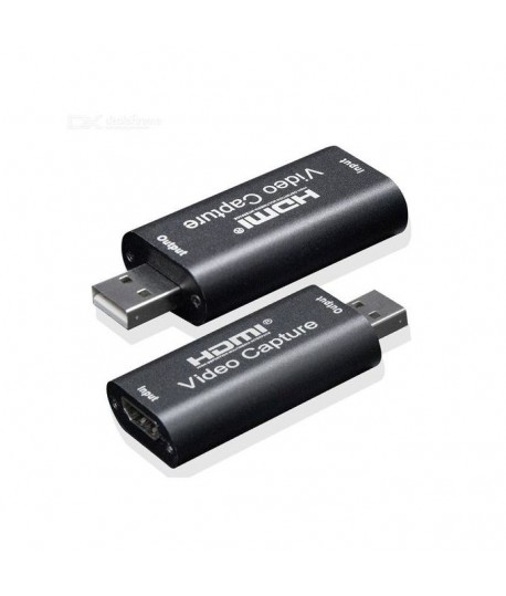 Prise et Jouer Carte de Capture vidéo HDMI 4K pour lenregistrement denseignement dacquisition HD Cartes de Capture Audio vidéo Convertisseur de Capture HDMI vers USB2.0 