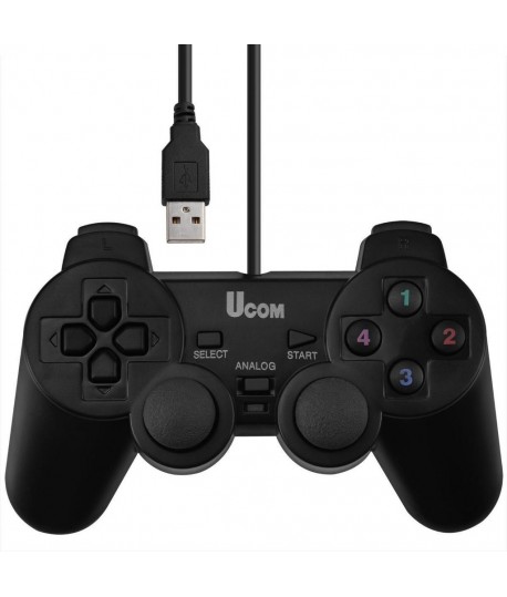 Manette de jeu UCOM USB avec Analogue