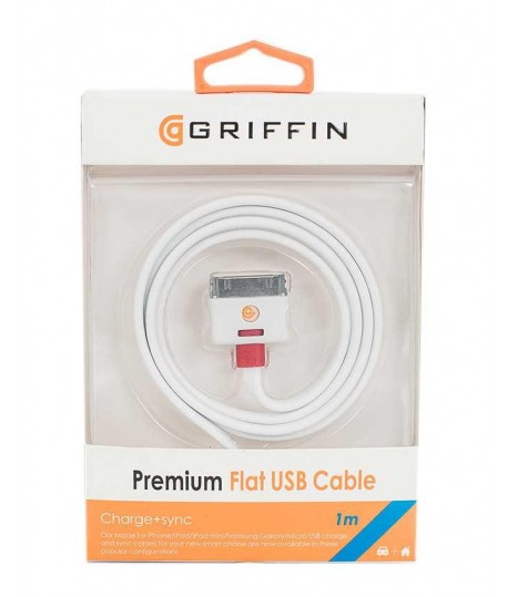 Cable Griffin USB 1m pour iPhone 4