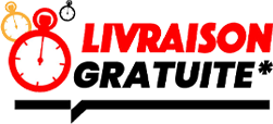 Livraison à domicile gratuite