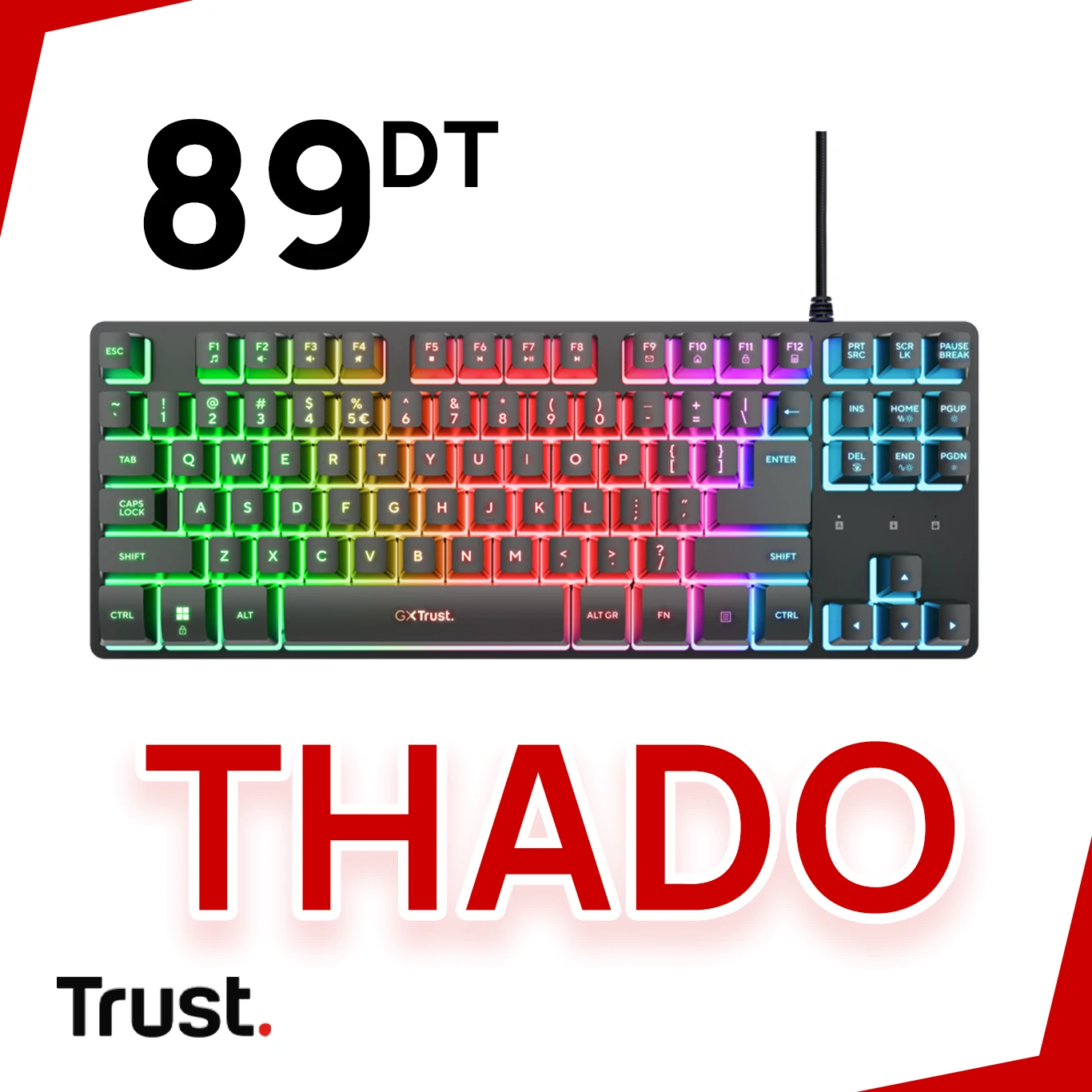TRUST THADO GXT-833 Tunisie