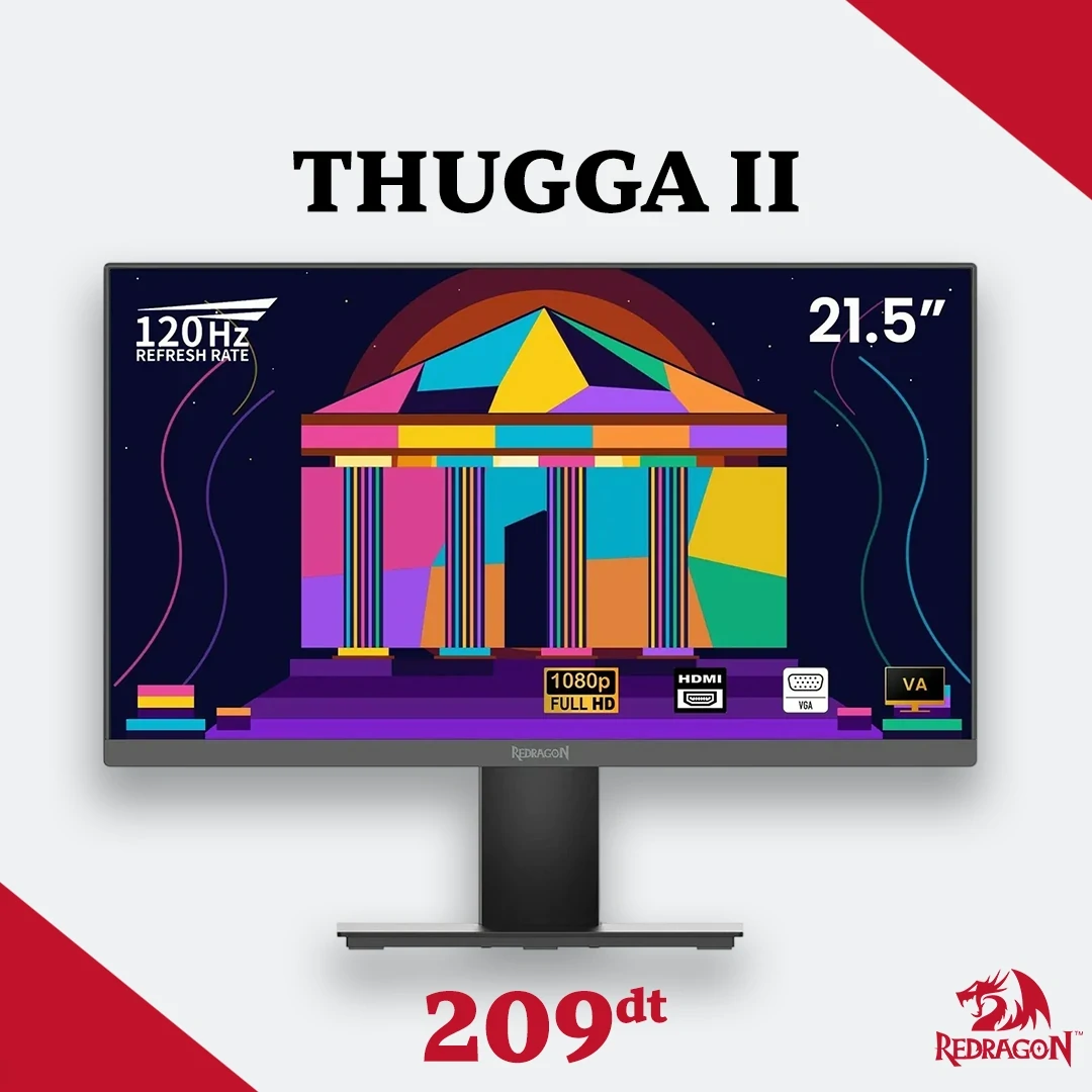 Moniteur Gamer THUGGA II Tunisie